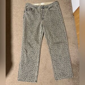 Leopard Print Women’s Jeans
